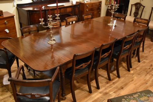 REGENCY CONCERTINA ACTION DINING TABLE - ADDITIONAL PHOTO 1