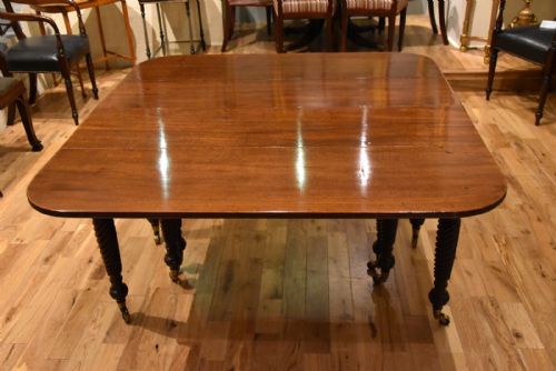 REGENCY CONCERTINA ACTION DINING TABLE - ADDITIONAL PHOTO 5