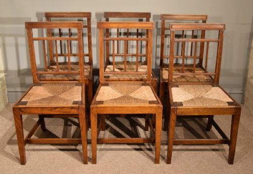 george iii elm country dining chairs - CATEGORY: ANTIQUE CHAIRS - DATED 19TH CENTURY