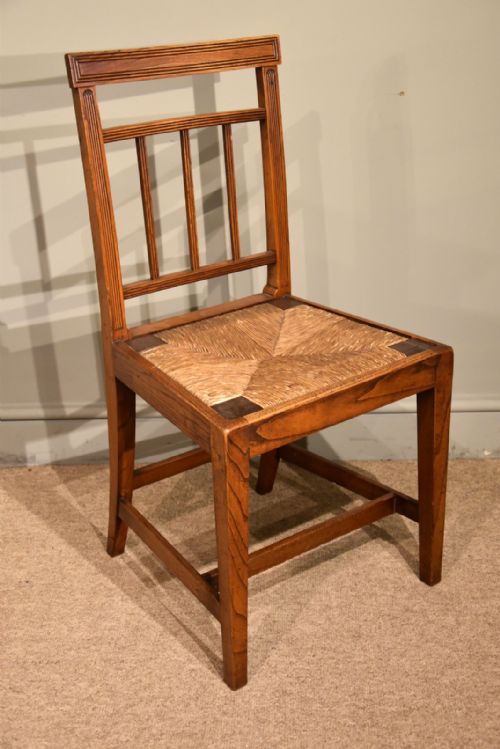 GEORGE III ELM COUNTRY DINING CHAIRS - ADDITIONAL PHOTO 2