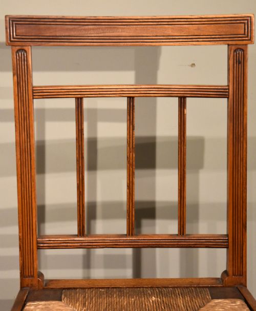 GEORGE III ELM COUNTRY DINING CHAIRS - ADDITIONAL PHOTO 5