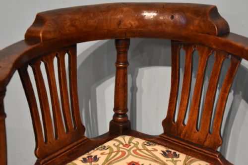 ELM CORNER CHAIR GEORGE III - ADDITIONAL PHOTO 2