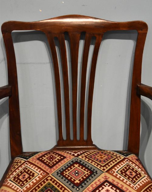 GEORGE III ARMCHAIR DESK CHAIR - ADDITIONAL PHOTO 1