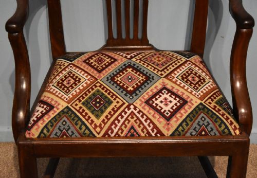 GEORGE III ARMCHAIR DESK CHAIR - ADDITIONAL PHOTO 2