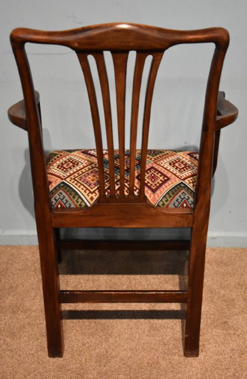 GEORGE III ARMCHAIR DESK CHAIR - ADDITIONAL PHOTO 5