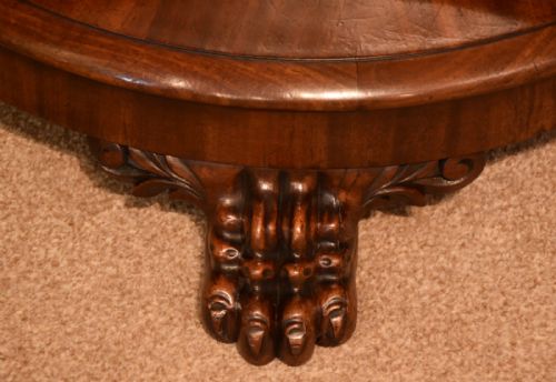 WILLIAM IV MAHOGANY BREAKFAST TABLE - ADDITIONAL PHOTO 2
