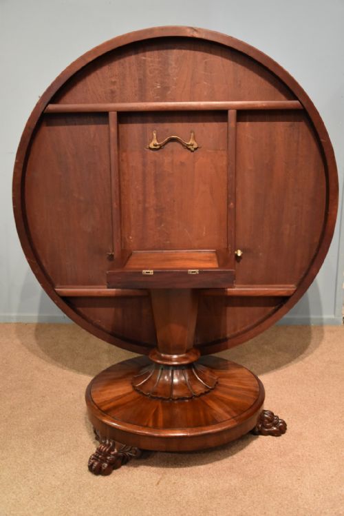 WILLIAM IV MAHOGANY BREAKFAST TABLE - ADDITIONAL PHOTO 3
