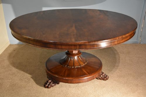 WILLIAM IV MAHOGANY BREAKFAST TABLE - ADDITIONAL PHOTO 4