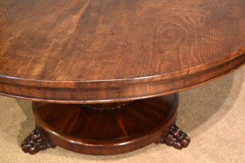 WILLIAM IV MAHOGANY BREAKFAST TABLE - ADDITIONAL PHOTO 5