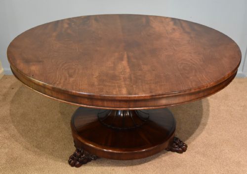 WILLIAM IV MAHOGANY BREAKFAST TABLE - ADDITIONAL PHOTO 6