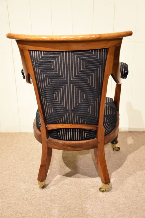 REGENCY PERIOD ROSEWOOD ARMCHAIR - ADDITIONAL PHOTO 3