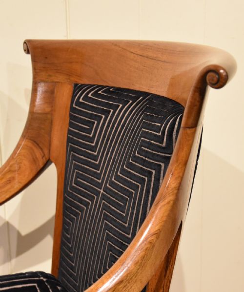 REGENCY PERIOD ROSEWOOD ARMCHAIR - ADDITIONAL PHOTO 5