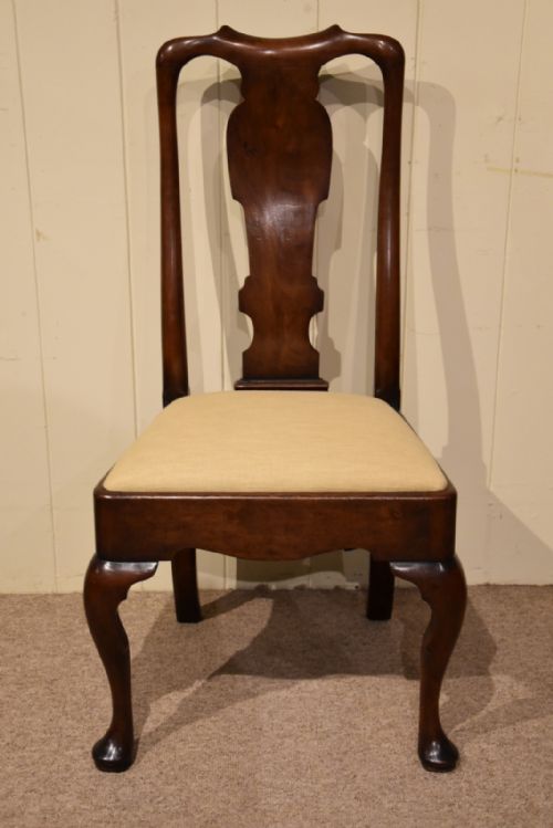 WALNUT DINING CHAIRS 18TH CENTURY - ADDITIONAL PHOTO 5