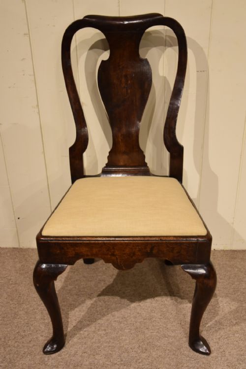 WALNUT DINING CHAIRS 18TH CENTURY - ADDITIONAL PHOTO 7