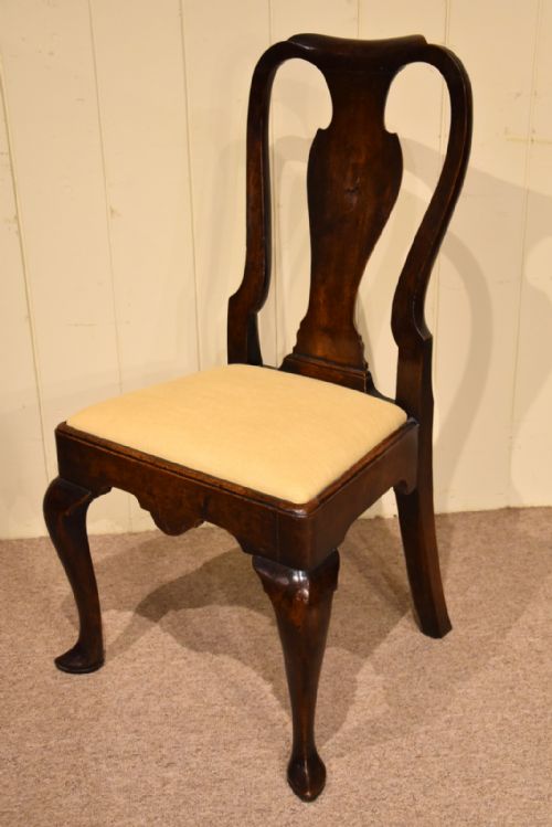 WALNUT DINING CHAIRS 18TH CENTURY - ADDITIONAL PHOTO 8