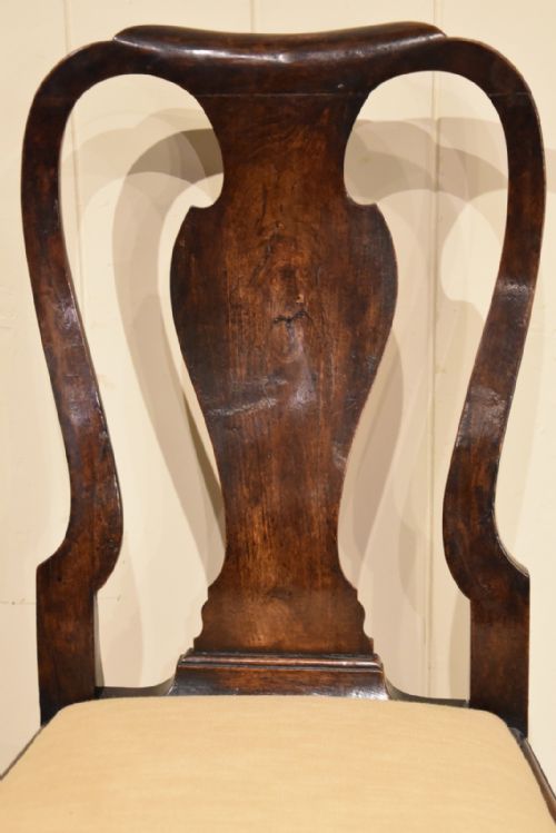 WALNUT DINING CHAIRS 18TH CENTURY - ADDITIONAL PHOTO 9