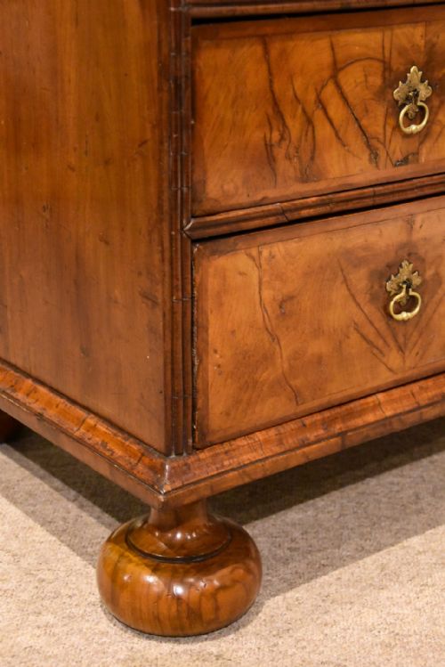 QUEEN ANNE WALNUT BUREAU BOOKCASE - ADDITIONAL PHOTO 10