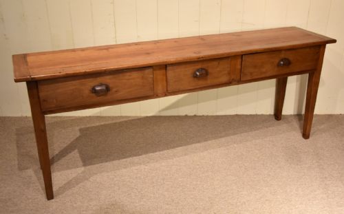FRENCH SERVER SIDEBOARD WILD CHERRY WOOD - ADDITIONAL PHOTO 2