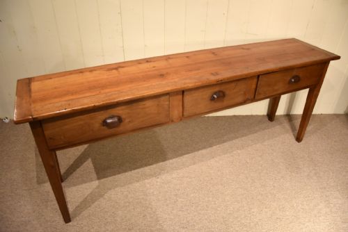 FRENCH SERVER SIDEBOARD WILD CHERRY WOOD - ADDITIONAL PHOTO 4