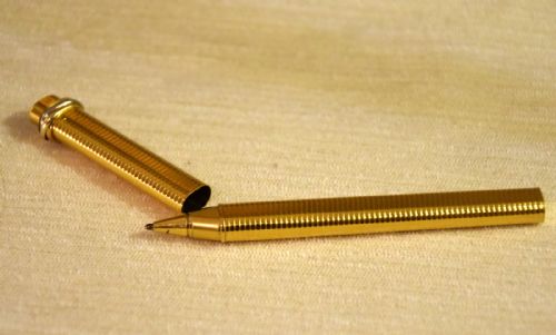 BALLPOINT PEN GOLD PLATED LES MUST DE CARTIER - ADDITIONAL PHOTO 1