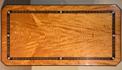 SATINWOOD CONSOLE TABLES SIDE TABLES AESTHETIC MOVEMENT - ADDITIONAL PHOTO 4