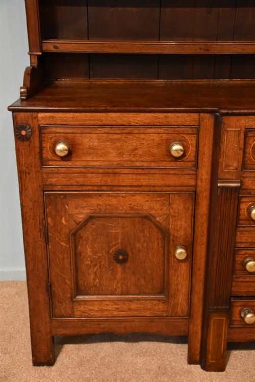 MID 19TH CENTURY ANGLESEY OAK DRESSER - ADDITIONAL PHOTO 2