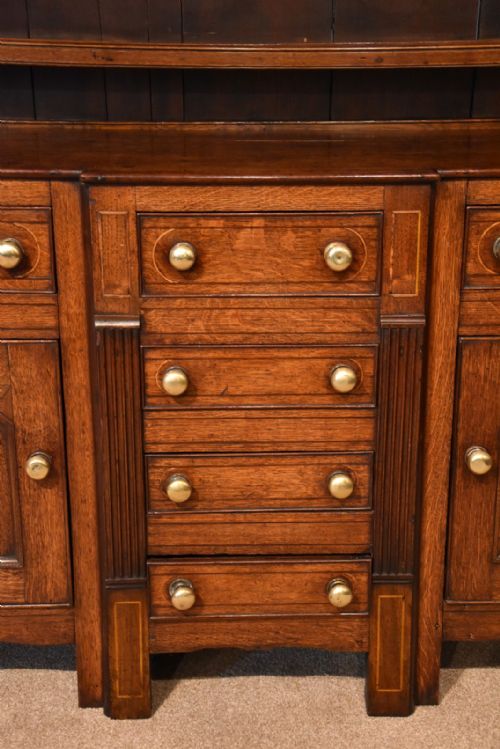 MID 19TH CENTURY ANGLESEY OAK DRESSER - ADDITIONAL PHOTO 4