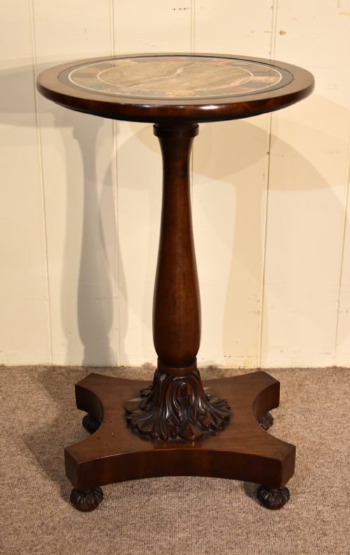 regency tripod specimen side table - CATEGORY: ANTIQUE TABLES - DATED REGENCY