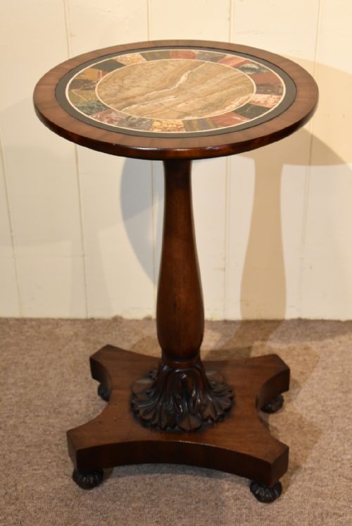 REGENCY TRIPOD SPECIMEN SIDE TABLE - ADDITIONAL PHOTO 1