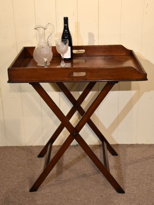 19TH CENTURY BUTLERS TRAY - ADDITIONAL PHOTO 1