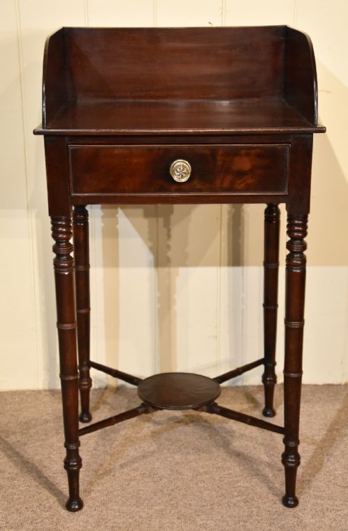 regency night stand bedside table - CATEGORY: ANTIQUE TABLES - DATED 19TH CENTURY
