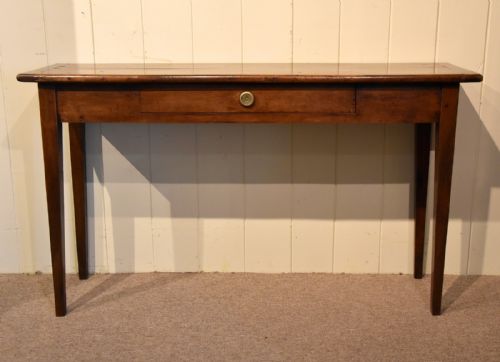 french side table walnut - CATEGORY: ANTIQUE TABLES - DATED 19TH CENTURY