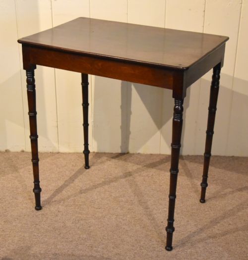 side table 'gillows' regency mahogany - CATEGORY: ANTIQUE TABLES - DATED REGENCY