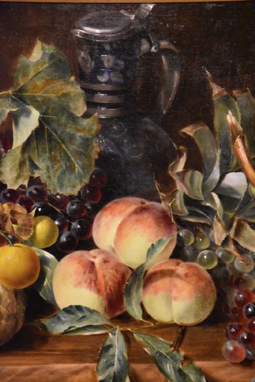 OIL PAINTING BY RICHARD COLLS THE DESERT TABLE - ADDITIONAL PHOTO 3