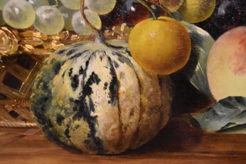 OIL PAINTING BY RICHARD COLLS THE DESERT TABLE - ADDITIONAL PHOTO 6