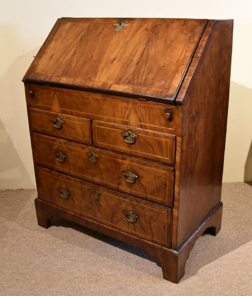 BUREAU GEORGE I WALNUT BEAUTIFUL INTERIOR - ADDITIONAL PHOTO 6