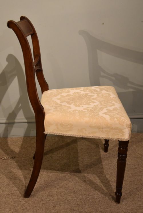 EIGHT REGENCY MAGOGANY DINING CHAIRS - ADDITIONAL PHOTO 1