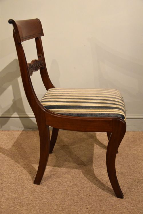 SET OF SIX REGENCY DINING CHAIRS - ADDITIONAL PHOTO 1