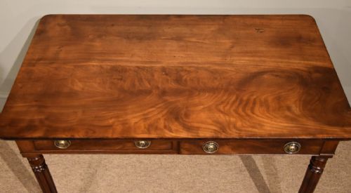 REGENCY MAHOGANY SIDE TABLE DRESSING TABLE - ADDITIONAL PHOTO 3