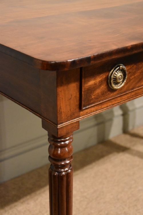 REGENCY MAHOGANY SIDE TABLE DRESSING TABLE - ADDITIONAL PHOTO 5