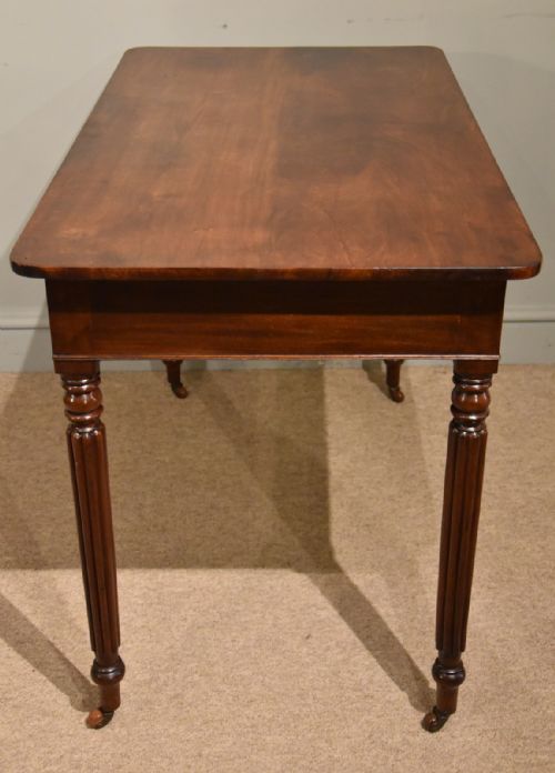 REGENCY MAHOGANY SIDE TABLE DRESSING TABLE - ADDITIONAL PHOTO 6