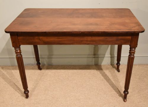 REGENCY MAHOGANY SIDE TABLE DRESSING TABLE - ADDITIONAL PHOTO 7