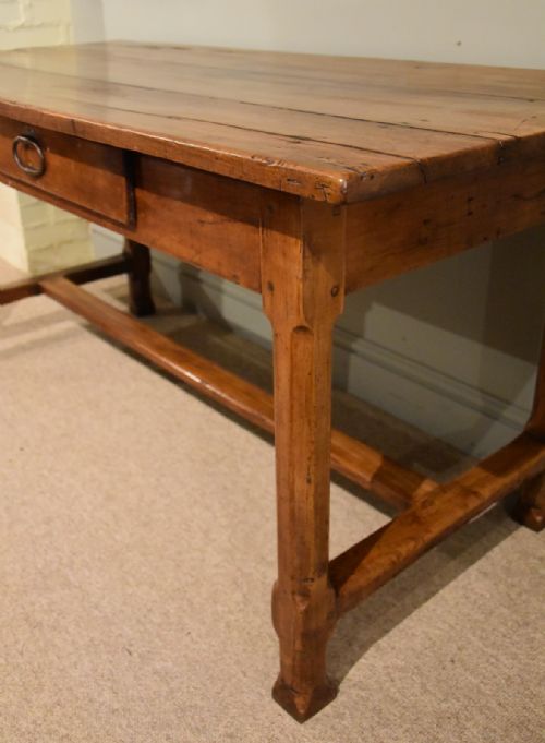 FARMHOUSE TABLE 18TH CENTURY FRENCH PROVINCIAL CHERRY WOOD - ADDITIONAL PHOTO 5