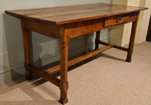 FARMHOUSE TABLE 18TH CENTURY FRENCH PROVINCIAL CHERRY WOOD - ADDITIONAL PHOTO 6