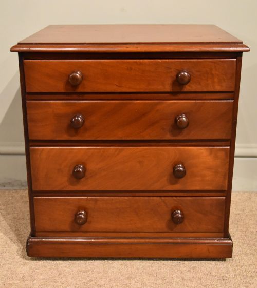 19th century collectors cabinet - CATEGORY: ANTIQUE CHEST OF DRAWERS - DATED 19TH CENTURY