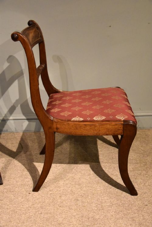 TEN REGENCY ROPE BACK DINING CHAIRS - ADDITIONAL PHOTO 3