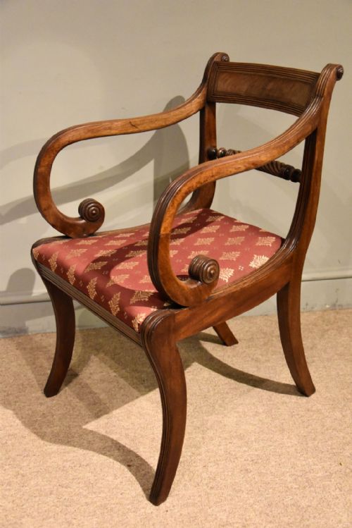 TEN REGENCY ROPE BACK DINING CHAIRS - ADDITIONAL PHOTO 11
