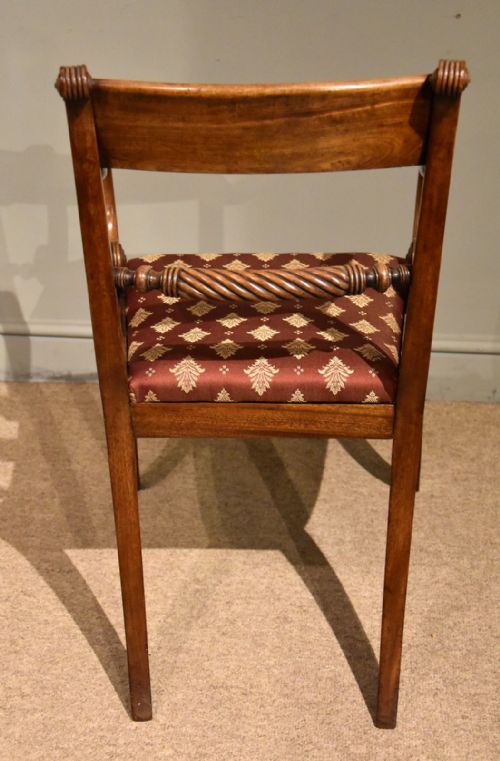 TEN REGENCY ROPE BACK DINING CHAIRS - ADDITIONAL PHOTO 12