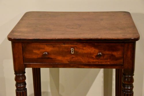 REGENCY PERIOD GILLOW WORK LAMP TABLE - ADDITIONAL PHOTO 1