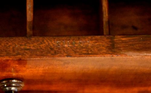REGENCY PERIOD GILLOW WORK LAMP TABLE - ADDITIONAL PHOTO 6